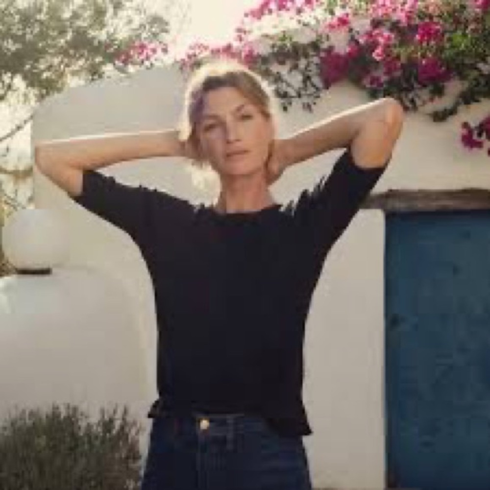 Matching navy ribbed set from Doen